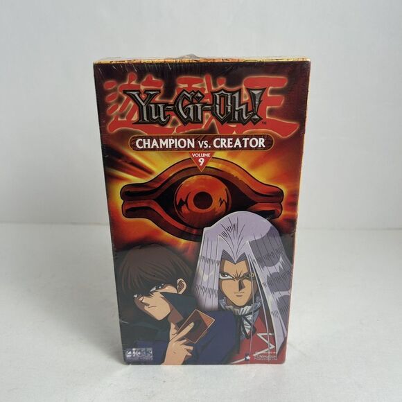 Yu-Gi-Oh! - Vol. 9: Champion vs. Creator VHS Brand Sealed YuGiOh Read - Picture 1 of 8